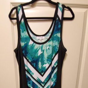 Calvin Klein Sleeveless Maxi Dress